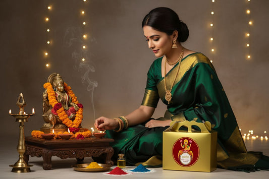 Aarambha Diwali Lakshmi Pujan Kit (संपूर्ण पूजा साहित्य)